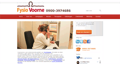 Desktop Screenshot of fysiovoorne.nl